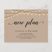 String Lights, Kraft, New Plan, Weddenschap uitges Briefkaart (Voorkant)