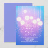 String Lights & Lanterns Shine vrijgezellenfeest Kaart (Voorkant / Achterkant)