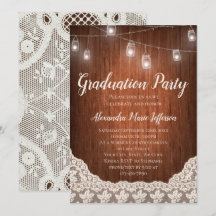  String Lights Mason Jar Graduation Party