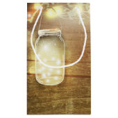 String Lights Mason Jar Rustieke bruiloft Klein Cadeauzakje (Achterkant)