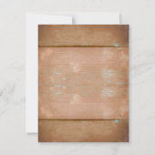 String Lights & Mason Jars Sla de datumkaarten op Save The Date (Achterkant)