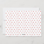  String Lights Merry Bright Christmas Foto Feestdagenkaart (Achterkant)