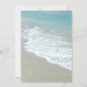 String Lights Mooi Strand Jongen Meisje Baby showe Kaart (Achterkant)