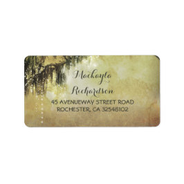 String Lights Mossy Tree takken Etiket