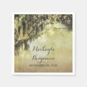 String Lights Mossy Tree takken Servet (Voorkant)