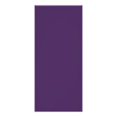 String Lights op Paarse bruiloft menu (Achterkant)