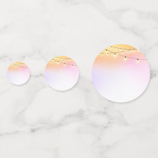 String Lights Pastels Confetti (Voorkanten)