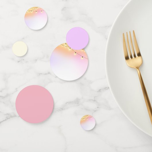 String Lights Pastels Confetti (Groep)