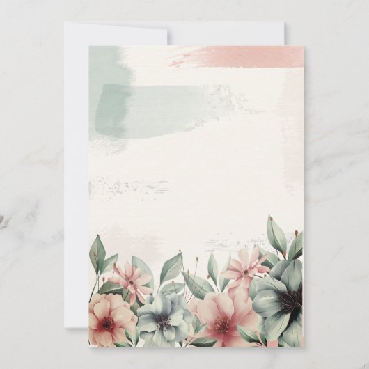 String Lights,Penseelstreek,Vrijgezellenfeest Kaart (Achterkant)