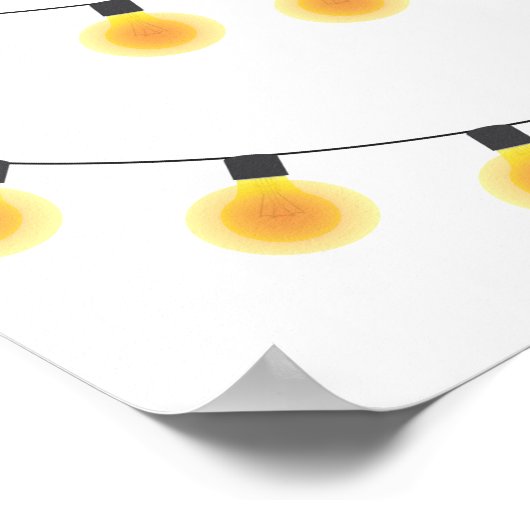 String Lights Poster (Hoek)