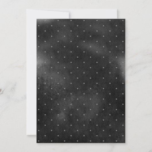 String Lights Pumpkin Harvest Thanksgiving Dinner Kaart (Achterkant)