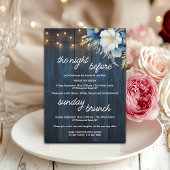 String Lights repetitie diner en zondag brunch Kaart