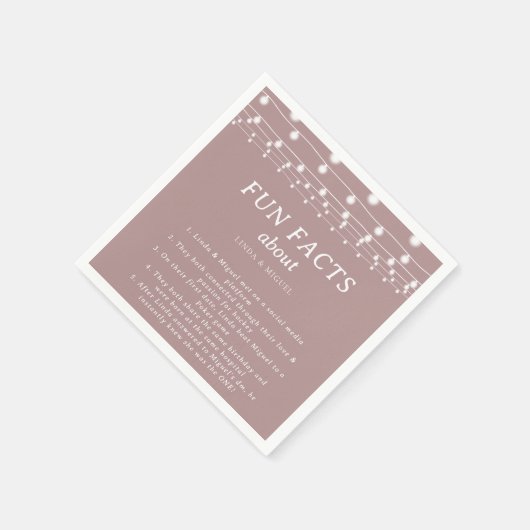 String Lights Roze Blush Trivia Leuke Feiten Bruil Servet (Hoek)