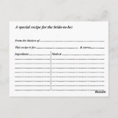 String Lights, Rustic Burlap Vrijgezellenfeest Rec Briefkaart (Achterkant)