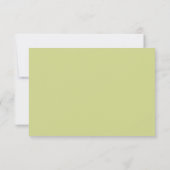 String Lights Rustic Wedding RSVP Kaarten Kaartje (Achterkant)