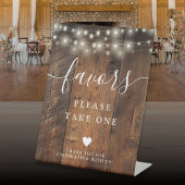 String Lights Rustieke Boho Schuur Hout Favorieten Reclamebord Met Voetstuk