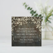  String Lights Rustieke Schuur Hout Outdoor Kaart (Staand voorkant)