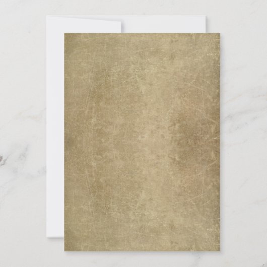 String Lights Rustieke verlovingsfeest Kaart (Achterkant)