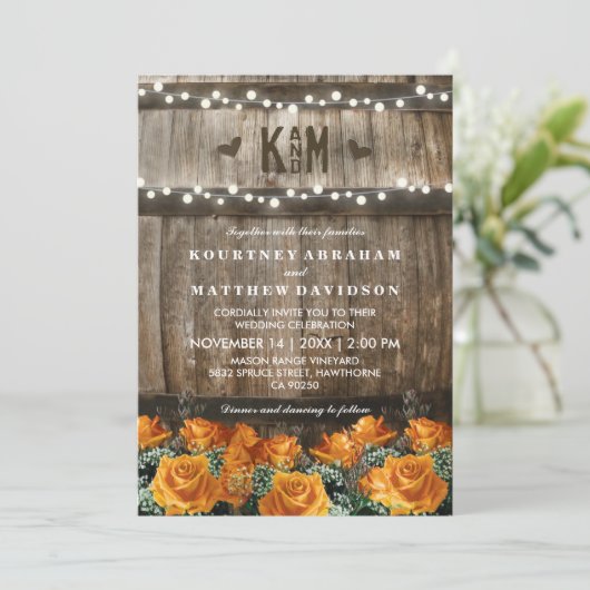 String Lights | Rustisch koninkrijk Kaart (Staand voorkant)