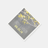 String Lights takken rustieke tuin bruiloft Servet (Hoek)