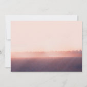 String Lights Tree rustieke bruiloft uitnodiging (Achterkant)