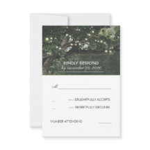 String Lights Tree  Rustieke RSVP