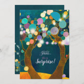 String Lights Verrassing Verjaardagsfeest Kaart (Voorkant / Achterkant)