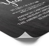 String Lights, Wedding Donation, Contribution Poster (Hoek)