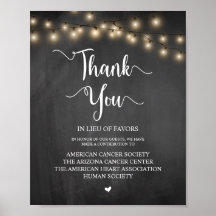 String Lights, Wedding Donation, Contribution