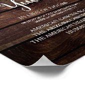 String Lights, Wedding Donation, Contribution Poster (Hoek)