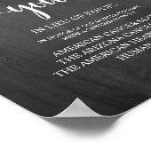 String Lights, Wedding Donation, Contribution Poster (Hoek)