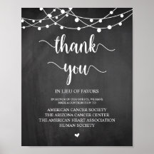 String Lights, Wedding Donation, Contribution