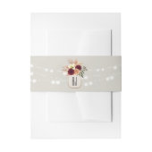 String Lights Wedding Uitnodigingen Wikkel (Voorkant Voorbeeld)