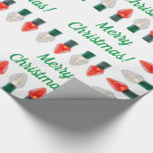 String Lights Wrapping Paper Cadeaupapier (Hoek)