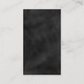 String Lights Zwart Chalkboard Gift Registry Informatiekaartje (Achterkant)