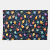 String Of Colorful Christmas Lights  Theedoek (Horizontaal)