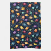 String Of Colorful Christmas Lights  Theedoek (Verticaal)