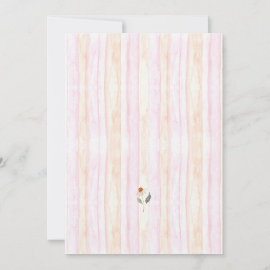 String of Lights Bloemen Vrijgezellenfeest Kaart (Achterkant)