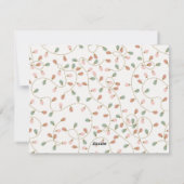 String of Lights Kerst Kaart (Achterkant)