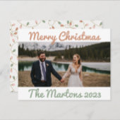 String of Lights Kerst Kaart