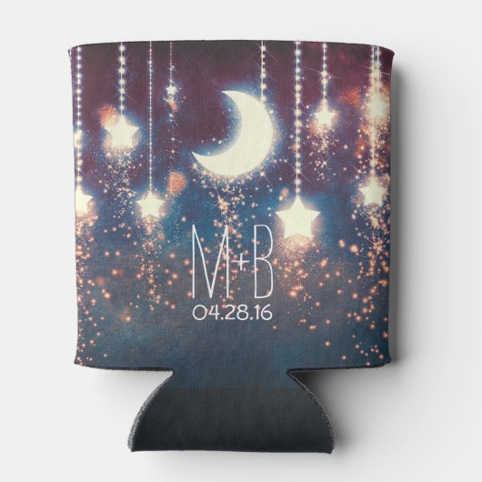 String of Lights Nachtsterren Maan Blikjeskoeler (Achterkant)