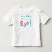 String Ornamenten Toddler T-shirt (Voorkant)