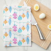 String Ornaments Kitchen Towel Theedoek (Quarter Fold)