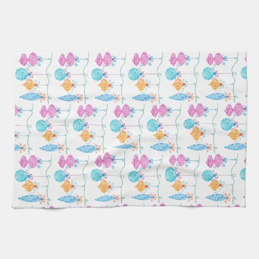 String Ornaments Kitchen Towel Theedoek (Horizontaal)