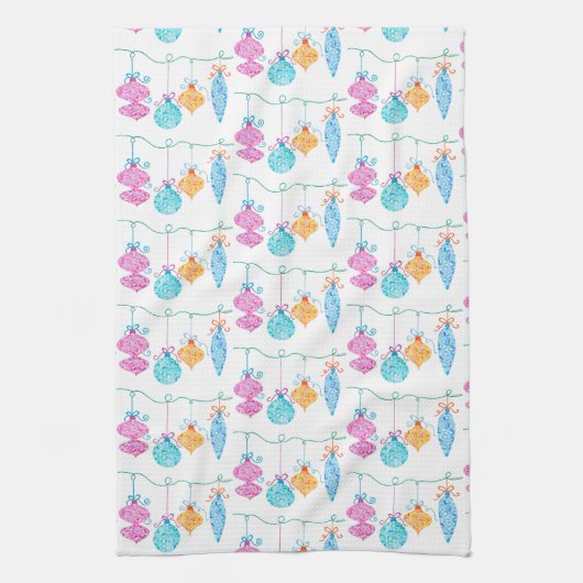 String Ornaments Kitchen Towel Theedoek (Verticaal)