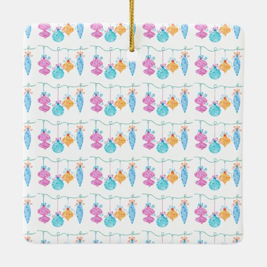 String Ornaments Tree Ornament (Achterkant)