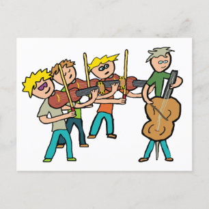 String Quartet Briefkaart