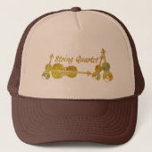 String Quartet in Gold Trucker Pet (Voorkant)