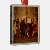 String Quartet Metalen Ornament (Rechts)