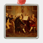 String Quartet Metalen Ornament (Voorkant)